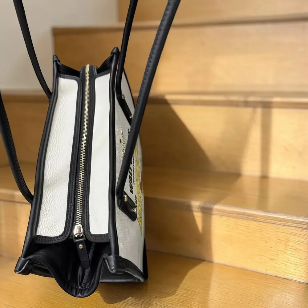 Kate Spade x Disney Aristocats Ella North South Tote Bag Purse Limited Edition - Picture 5 of 9